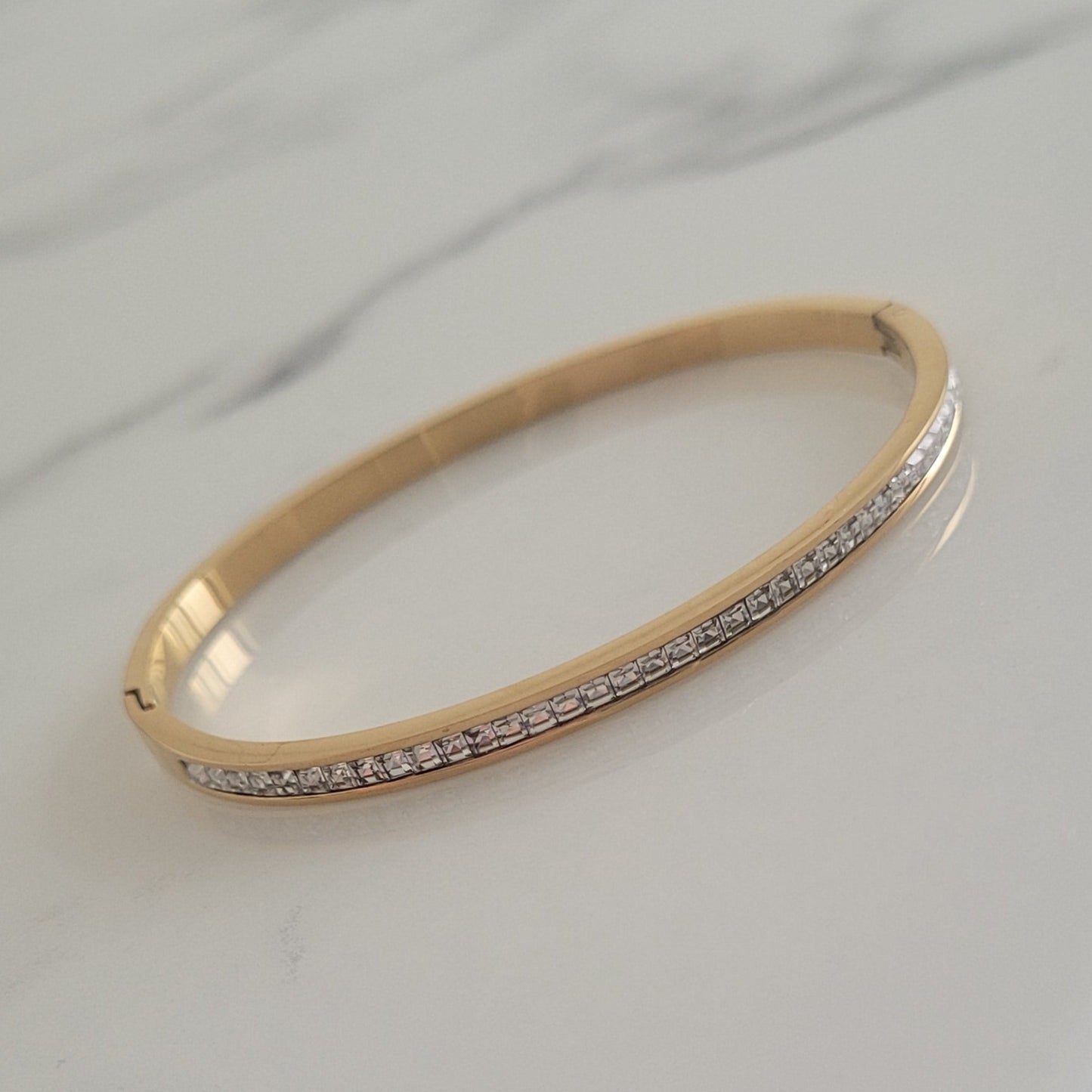 Bracelet Jonc Strass