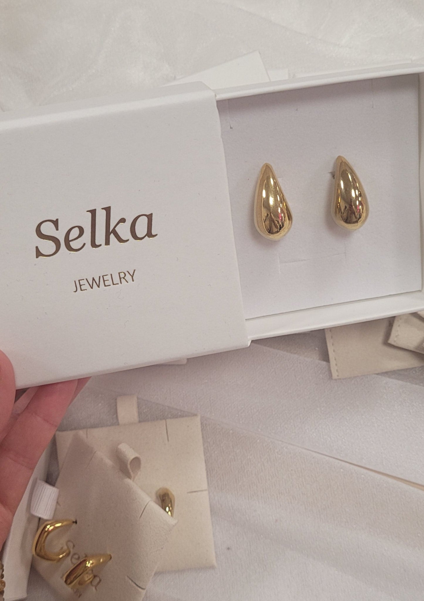 Boucles d'oreilles GOUTTE